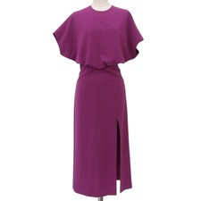 Red Valentino waist belt dress women s purple size 38