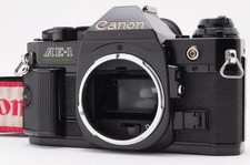NEAR MINT Canon AE-1 program 35mm SLR Film Camera Black Body Only From JAPAN