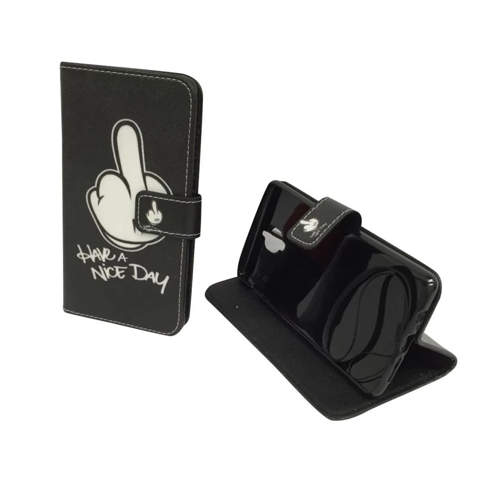 Custodia Cellulare Protettiva per OnePlus 3 Cover Borsa Wallet - Immagine 3 di 4