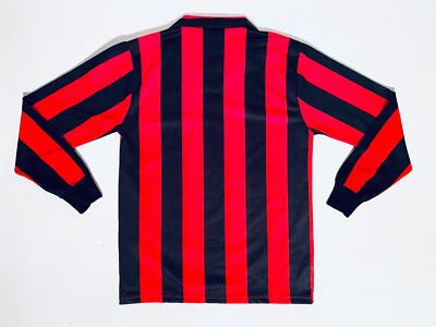 AC Milan Adult M Home Football Shirt 1989 - 1990 Kappa