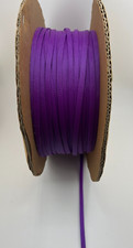 Polyurethane 1/4 inch 6mm braid expandable cable sleeving UV Purple 16.4 Ft 5m 