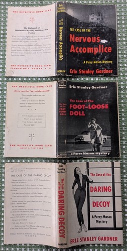 LOT of 6 Erle Stanley Gardner PERRY MASON Vintage HB Mysteries - Picture 7 of 8