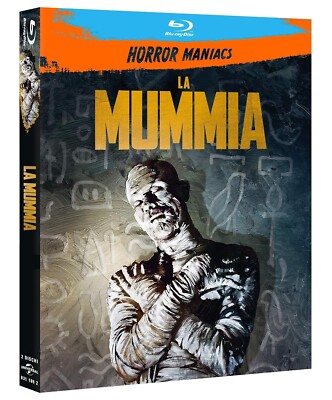 Die Mumie (Karl Freund, 1932) - Blu-ray neu, italienisch - 2 Schallplatten