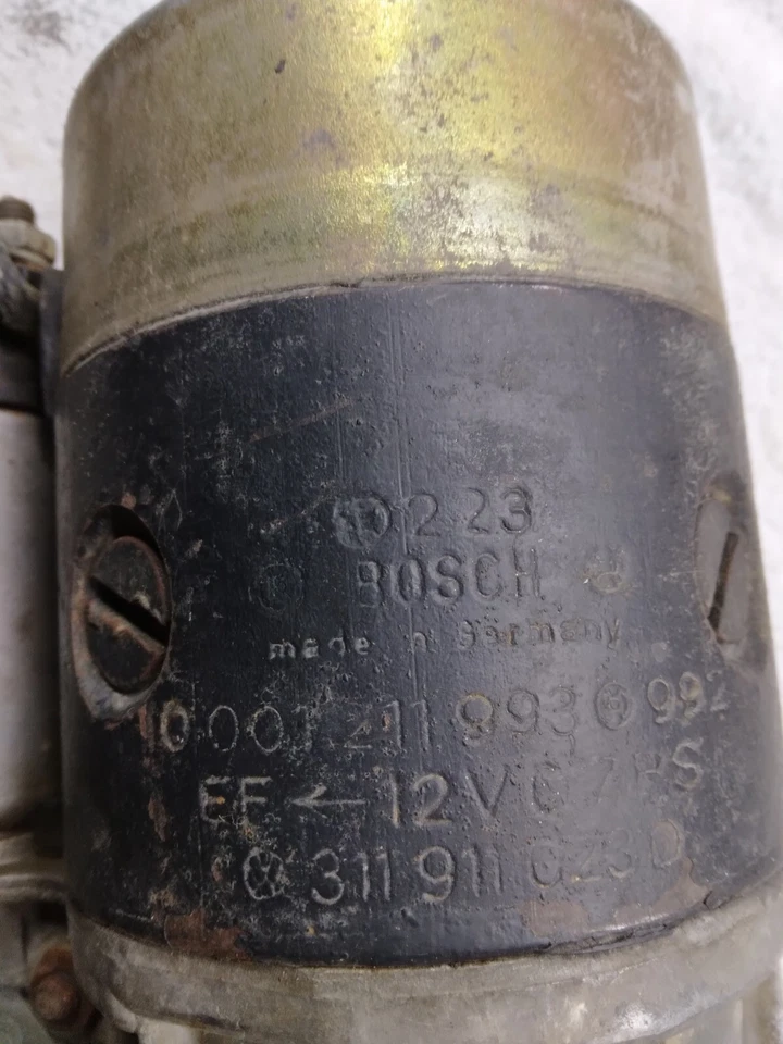 Arranque alemán Volkswagen 12 voltios usado VW Bug Ghia Thing Foto 3 de 4