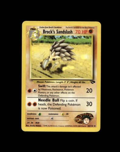 Pokémon Karten Gym Challenge & Gym Heroes: Wählen Sie Ihre Karte! LP/NM WOTC - Bild 8 von 228