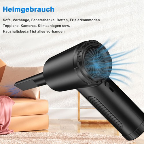 Druckluft Staubgebläse Druckluftspray mit 6000mAh Akku Elektrische Staubgebläse - Bild 8 von 19