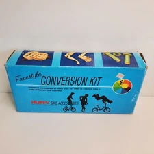 Rare Vintage 1980's Huffy BMX Freestyle Conversion Kit White Pink VP-800