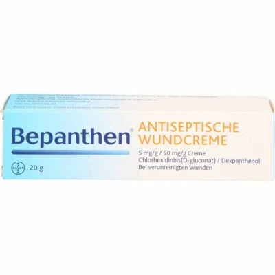 BAYER VITAL GMBH BEPANTHEN antiseptische Wundcreme 20 g PZN01987824