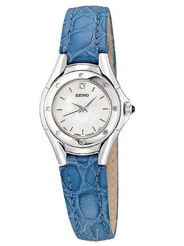Seiko Mother-of-Pearl Dial Diamond Accent Quartz Women's Watch