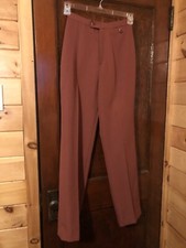 high waisted vintage pants Brown-red Size 11/12 EUC