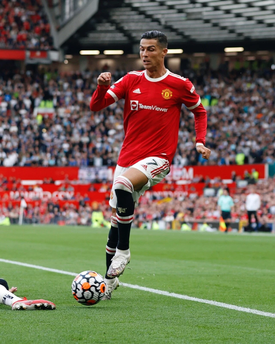 Cristiano Ronaldo Manchester United 2021 Debut 8x10 Color Photo