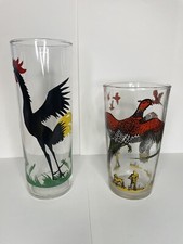  2 Vintage Glasses, read description