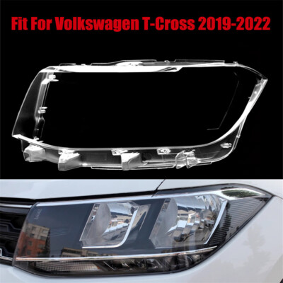 For Volkswagen T-Cross 2019-2022 Front Headlight Headlamp Clear