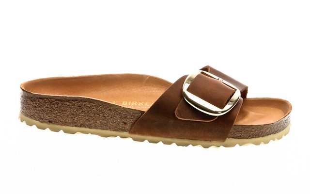 Birkenstock Women's US 9/eu 40 Madrid Big Buckle Sandal Cognac 1006525 for  sale online | eBay