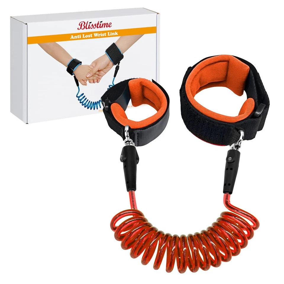 Eslabón de muñeca de seguridad ajustable para niños pequeños - diseño cómodo anti-perdida Foto 3 de 4