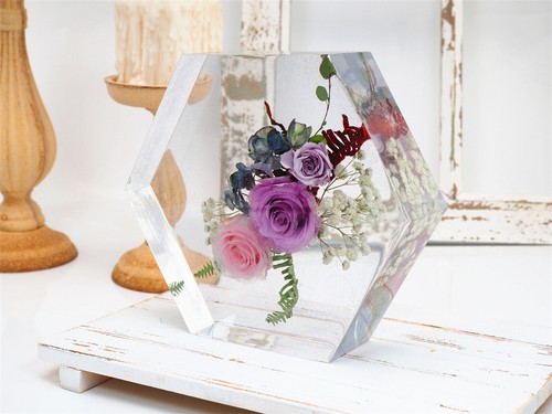 Large Cube Resin Casting Mold Silicone Dried Flower Specimen Making Epoxy Mould - Picture 7 of 27