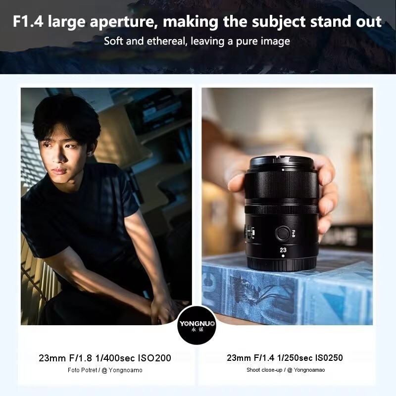 YONGNUO YN23MM F1.4Z ニコンZマウント用 訳あり YONGNUOがYN23mm F1