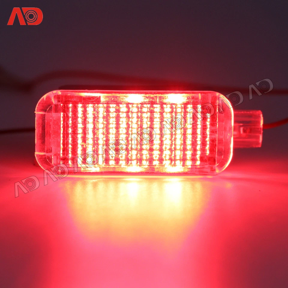 2X Red LED Interior Light Board Bulb For Audi A1 A3 A4 A5 A6 Q2 Q3 Q5 Q7 TT TTRS - Image 3 of 4