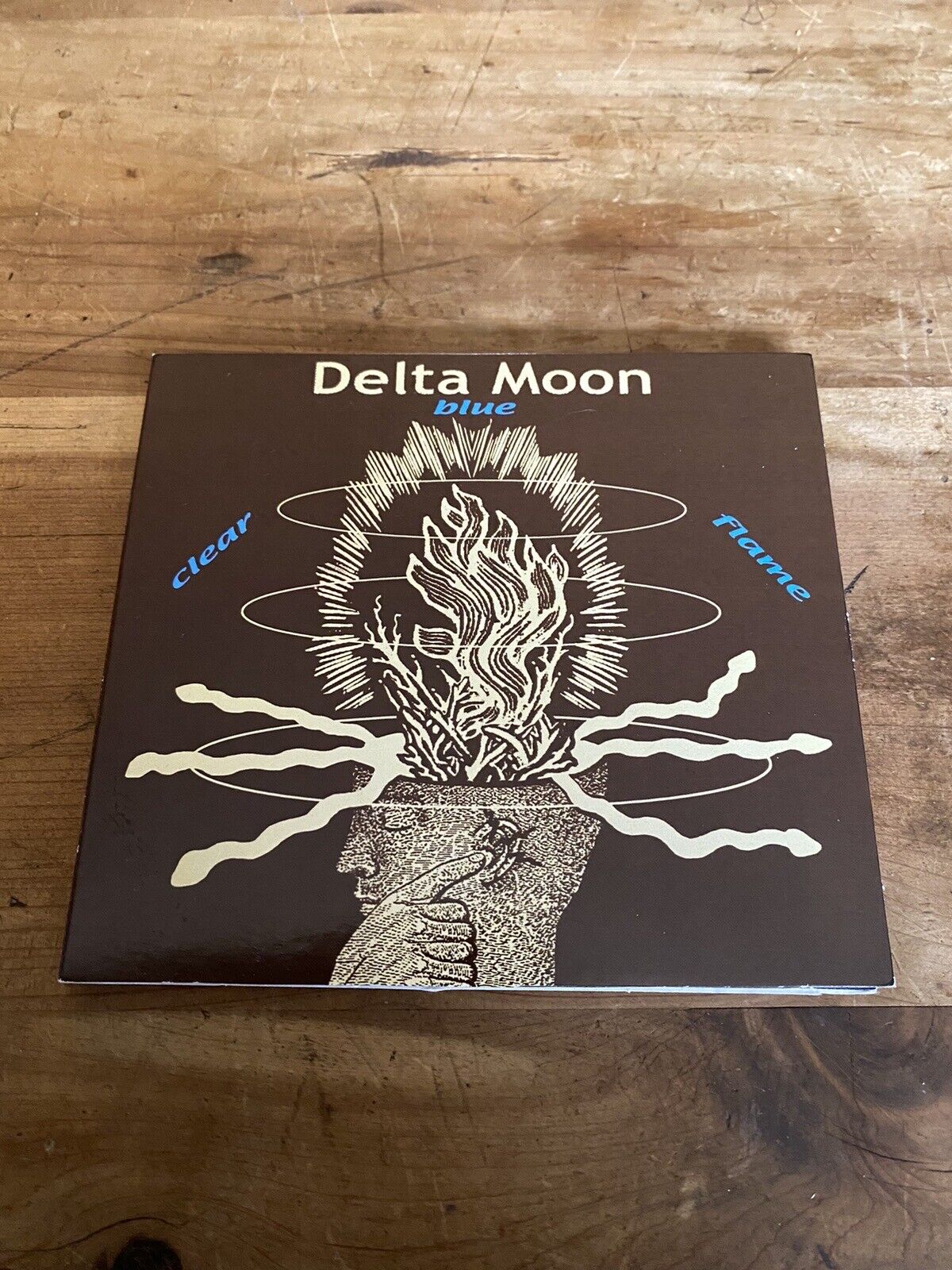 Delta Moon - Clear Blue Flame CD, Rare Delta Blues (Free Shipping In Canada)