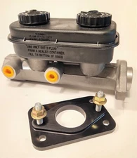 for Mopar A/B/E-Body Aluminum Dual Master Cylinder Upgrade Kit Plym Dodge Chrysl