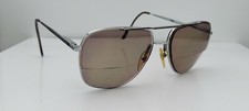 Vintage Van Heusen Eator Gunmetal Pilot Sunglasses Italy FRAMES ONLY