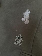 Vtg 90’s Iceberg History Disney Mickey Mouse Womens Sequin Jacket Sz 40 Italy S