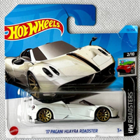 Hot Wheels 2017 Pagani Huayra Roadster, Short Card Neu Ovp