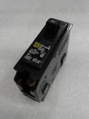 HOM130 SQUARE D MINI CIRCUIT BREAKER HOMELINE SERIES 120/240 VAC 30 A ...