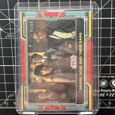 2022 Topps Star Wars The Book of Boba Fett Drash Skad and their Gang #43 /99
