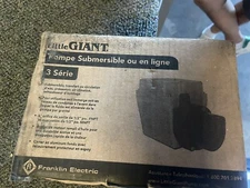 Franklin Electric Little Giant 503603 Pump, Submersible, 3E-34N,670 GPH,200W,10'