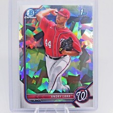 2022 Bowman Chrome Andry Lara Atomic Refractor 1st Prospect #BCP-70 Nationals 