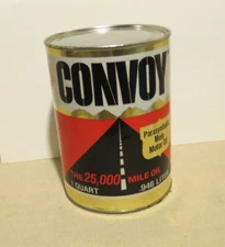 SUPER CLEAN 1970s Vintage Convoy Conklin Oil Can 1 Quart Full unopened