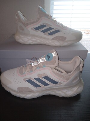 ADIDAS WEB BOOST OFF WHITE/BLUE/PINK SIZE 9.5 GZ6441 RETAIL $160