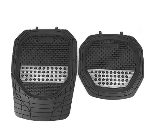 Alfombrillas de goma para todo tipo de clima 4 piezas ajuste personalizado para todo tipo de clima Foto 3 de 4