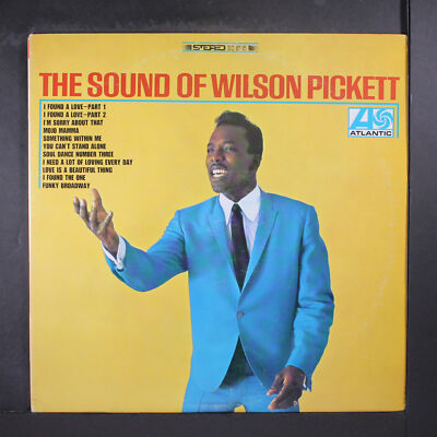 WILSON PICKETT: the sound of wilson pickett ATLANTIC 12