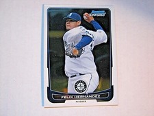 Felix Hernandez 2012 Bowman Chrome Base Card #55
