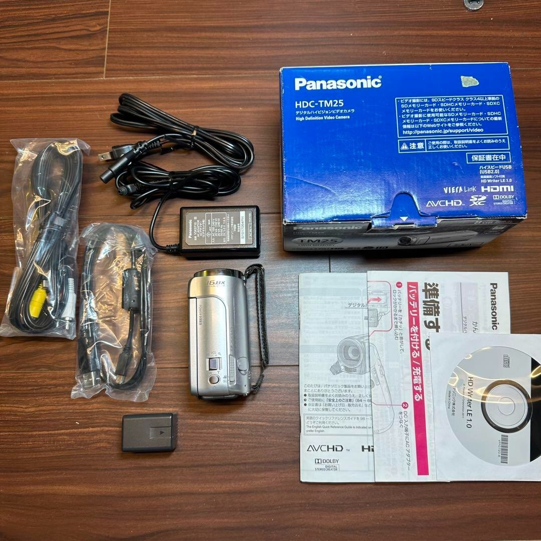 Panasonic HDC-TM25-S Video Camera 2457 From Japan | eBay