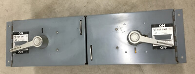 FDPT3222 480V 60A 3Pole Fusible Dual/Twin Panelboard Switch 3 pole 60A/60A 60  