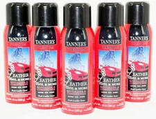 5 Pack CRC 40173 Tannery Leather Vinyl Cleaner and Conditioner 10Wt Oz