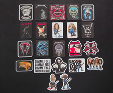 Metallica Vinyl Stickers Heavy Metal Band Kill' Em All Cliff Burton Black Album