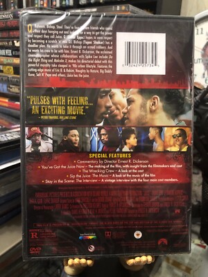 Juice (DVD) 25th Anniversary Tupac Shakur, Omar Epps, Jermaine