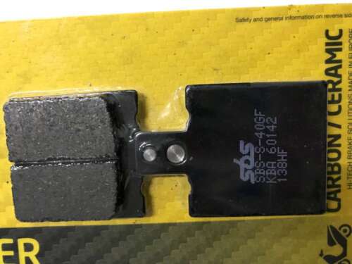 Brake Pads SBS Front Carbon/Ceramic KTM 50 Rs, RS4L 86/91 (PF138) - Afbeelding 1 van 2