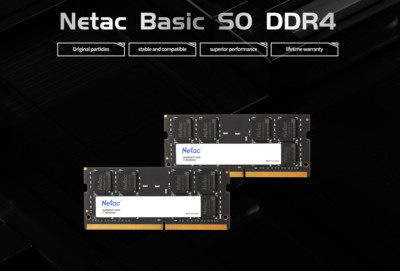 Netac Basic SO DDR4-2666 16GB C19 RAM MEMORY