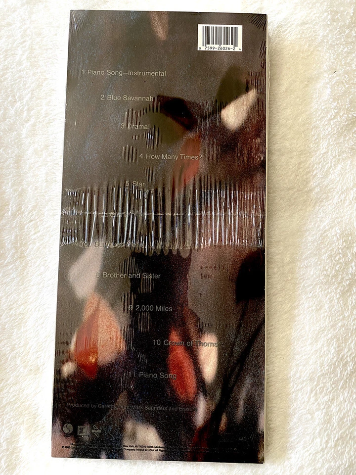 ERASURE SEALED WILD ! LONGBOX FIRST EDITION PROMO CD BLUE SAVANNAH DRAMA! STAR Foto 3 de 4