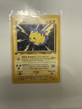 Pokémon Pikachu TCG Neo Genesis 1st Edition Card 70/111 Regular on eBay