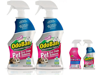 2 Bottles of 32 oz Pet Oxy Stain Remover Eliminate Urine Odor Solution EPA Safer