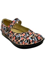 Alegria Women's Leather Adjustable Slip-On Mary Janes Marcy Beauty