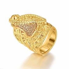 Gold Filled | XXXL Saddle Ring