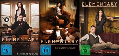 Elementary - Die kompletten Season/Staffel 1+2+3 (Lucy Liu) # 18-DVD-SET-NEU