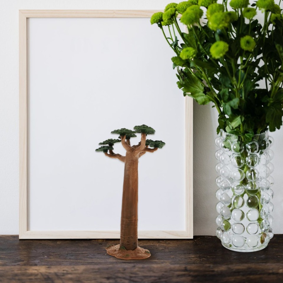 DIY Doll Housed Decoration Fake Miniature Trees Miniature Artificial ...